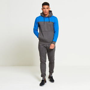 Sweat à capuche avec fermeture éclair complète Blank Heavyweight Oversized Survêtement Pantalon de survêtement en coton polaire Ensemble survêtement sensationnel unisexe - Product Image 2