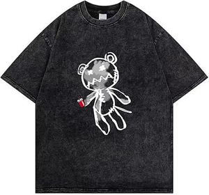 Nouveaux t-shirts graphiques pour hommes Vintage Distressed Oversized Y2K Grunge Tees Shirts 2025 - Product Image 1