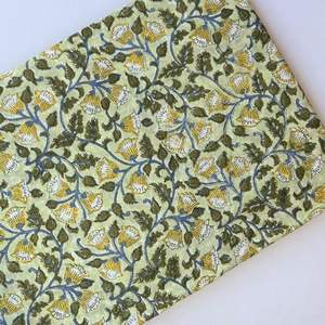 Block Print Cotton Cambric 60X60 Running Fabric Traditional Jaipuri Print Cotton Fabric - Product Image 1