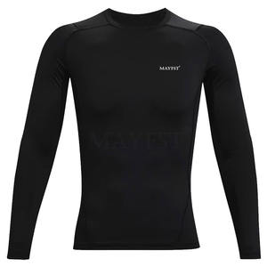 Camiseta de gimnasia ligera superventas para jóvenes fabricante personalizado de manga larga con cintura elástica de talla grande 1 pieza solamente - Product Image 1