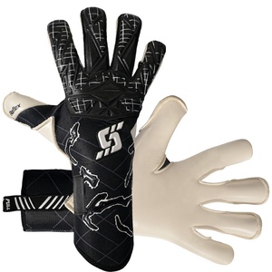 Professional Training Sports Latex Football Gloves Goalkeeper <b>Finger</b> Protection Soccer Goalkeeper Gloves for Kids Adult - Product Image 5