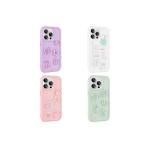 Coque en silicone électroplaqué Netzy pour iPhone 14 Pro Max, coque arrière protectrice brillante et embossée, coque de téléphone portable tendance - Product Image 3
