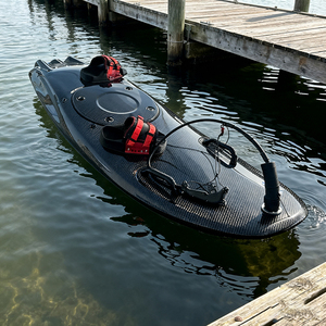 กระดานโต้คลื่นไฮโดรฟอยล์ความเร็วสูง - คาร์บอนไฟเบอร์ ใช้พลังงานน้ำมันเบนซิน ติดตั้งง่าย พร้อมกระเป๋าแบบกันน้ำและพกพาสะดวก - Product Image 3