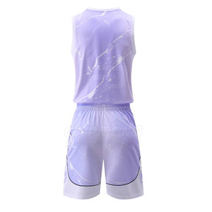 Cómodo uniforme de baloncesto transpirable Uniformes de baloncesto sin mangas profesionales a la venta - Product Image 3