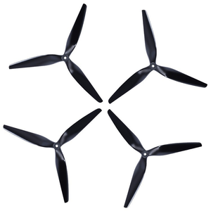 Hélices Gemfan 1050 de Fibra de Vidrio Reforzada con Nylon, 10 Pulgadas, <span class=keywords><strong>3</strong></span> Aspas, Montaje M5 3214+, para Drones Cinelifter FPV o Macroquad - Product Image 1