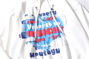 2024เสื้อฮู้ดลาย3D พัฟพิมพ์ฟอง2025พิมพ์ลายตัวอักษรกำหนดเองได้ทั้งผู้ชายและผู้หญิง3D - Product Image 4