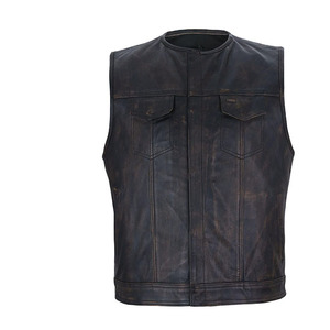 Chaleco de cuero Reversible de moda de talla grande 2024, tela de invierno elástica ligera, impresión personalizada, ropa exterior de estilo informal - Product Image 1
