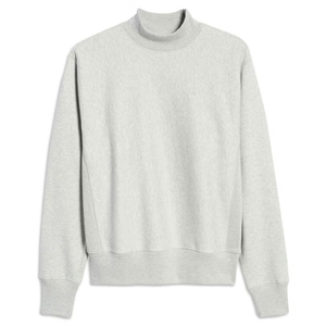 Sudadera personalizada con cuello simulado, mockneck Sudadera con cuello, sudadera con estampado bordado, algodón para hombres y mujeres de alta calidad - Product Image 5