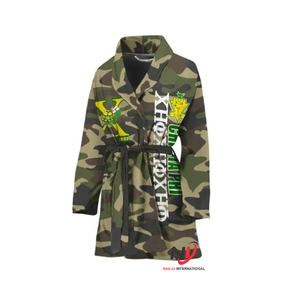 Personalizado griego Chi Phi Eta alta calidad bordado hermandad ropa bordada mujeres Letterman albornoces griego - Product Image 4