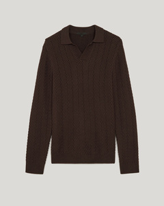 Men <b>100</b>% Sheep <b>Wool</b> Knitwear Sweater Ribbed Knit Pullover Casual Long Sleeve Premium Knitwear With Customize Logo & Embroidery - Product Image 5