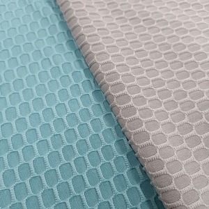 ผ้าถักฟริลพรีเมียมผ้าโพลีเอสเตอร์และสแปนเด็กซ์ผสมกันไฟฟ้าสถิตย์ทนต่อการหดตัวและทนทาน - Product Image 2