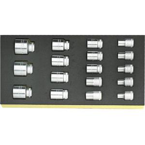 Juego de Llaves de Tubo con Encaje TCS Stahlwille de 1/2'', Kit de Herramientas de 17 Piezas - Product Image 1