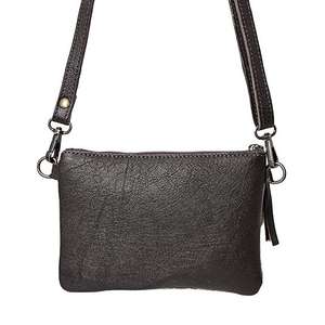 Bolso Bandolera de Cuero Vacuno Ecológico con Pelo, Estilo Bohemio Occidental para Mujer, Éxito de Ventas 2025, para Viajes Diarios de Verano - Product Image 4