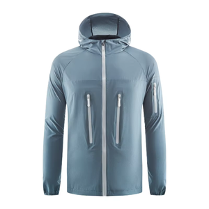 High Quality Men's Windbreaker <b>Jacket</b> Customized Design and Logo Jogging <b>Hiking</b> Lightweight <b>Jacket</b> - Product Image 5