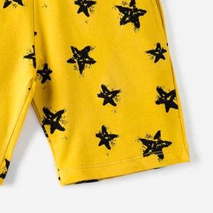 Short de sport confortable multicolore pour homme Short de basket-ball vierge 100% coton imprimé-Service OEM disponible - Product Image 4