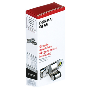 DORMA-GLAS Classic Office Furniture Locks Silver Anodized Light Alloy with UV Resistance DIN Right Glass Door Lock - Product Image 3