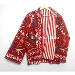 Chaquetas de Lana Tejidas con Bordado Personalizado, Relleno de Algodón, Artesanía Artesanal, Resistentes al Viento, Multicolores - Product Image 5