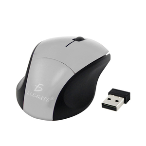 เมาส์ออปติคอลไร้สายสำหรับเล่นเกม 2.4GHz สำหรับแล็ปท็อปพร้อมไฟแบ็คไลท์ LED และอินเทอร์เฟซ USB - Product Image 5