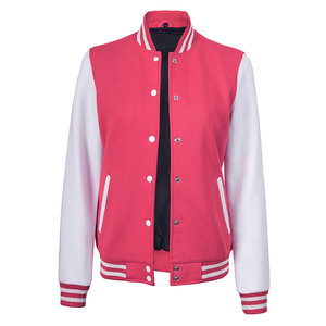 Nouveauté Veste Letterman courte pour femme, blouson court uni et décontracté boutonné, blouson d'extérieur léger avec poches - Product Image 5