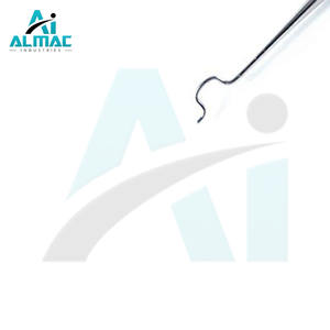 ALMAC Logotipo personalizado Sonda de excavadora dental de doble extremo Manual Instrumento quirúrgico de acero inoxidable Certificado CE - Product Image 6