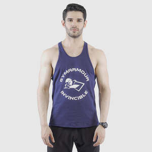 Invincible Navy Tank Reload 100% Cotton Breathable Feature - Product Image 4