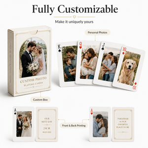 <span class=keywords><strong>Jeu</strong></span> <span class=keywords><strong>de</strong></span> cartes <span class=keywords><strong>de</strong></span> <span class=keywords><strong>poker</strong></span> personnalisé avec photo, cartes à jouer personnalisées pour mariage, cadeaux <span class=keywords><strong>de</strong></span> fête, <span class=keywords><strong>jeu</strong></span> <span class=keywords><strong>de</strong></span> cartes avec photo, vente en gros - Product Image 6