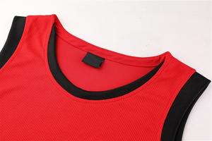 Derniers ensembles d'uniformes de basket-ball personnalisés avec logo, respirants, à séchage rapide, sans manches, pour adultes, entraînement, vente en gros, design personnalisé imprimé - Product Image 5