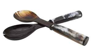 Ensemble de couverts en corne au design classique et élégant, respectueux de l'environnement, avec taille personnalisable, meilleure qualité, vente en gros en Inde pour l'exportation - Product Image 3