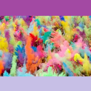 Poudre d'amidon de maïs écologique colorée de 15 couleurs pour les décorations de fête de fête Graduation Halloween Nouvel An Thanksgiving - Product Image 2