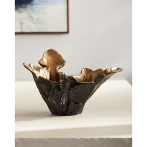 Finest Quality Gold Plated Serving <b>Bowl</b> Elegant Design for Food <b>Dessert</b> Fruit and Home Table Decor From India - Product Image 6