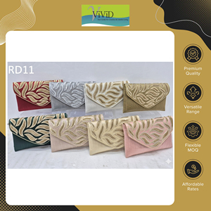 Bolsos de Mano de Diseñador Ligeros y Elegantes para Mujer, con Correa para la Muñeca, para Bodas y Fiestas, Fabricante Líder de Origen Indio - Product Image 2