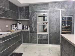 Chapa de pizarra fina flexible natural de fabricante indio, acabado negro brillante plateado ignífugo, tamaños de bloque de 61x122cm 122x244cm - Product Image 6