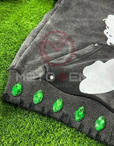 Sweat-shirt décontracté de luxe en coton mélangé 420 g/m², fabriqué dans les meilleurs matériaux, sweat-shirt à fermeture éclair pour homme, léger, faible MOQ, sweat-shirt pour homme - Product Image 5