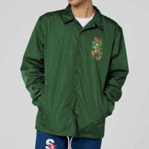 แจ็กเก็ตกันลมสำหรับผู้ชายเสื้อกันลมเลตเทอร์แมนเบสบอลเสื้อกันฝนสำหรับนักศึกษาวิทยาลัย - Product Image 5