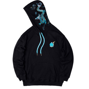เสื้อฮู้ดปักลายสำหรับผู้ชาย,เสื้อฮู้ดปักลายสีพื้น - Product Image 3