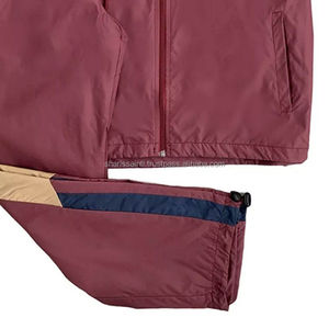 Conjuntos de Chaqueta Cortavientos de Nailon Personalizados al por Mayor para Hombre, Primavera, Alta Calidad, Dos Piezas, Chándal Cortavientos para Hombre - Product Image 5