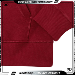 Streetwear polaire personnalisé Sweat-shirt et sweat à capuche pour hommes - Product Image 5