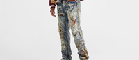 Jeans en denim pour homme, pantalon streetwear de haute qualité, jeans déchirés