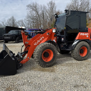 รถตักล้อยางคูโบต้า R640 4 ตัน เครื่องยนต์ดีเซล - ระบบไฮดรอลิกปาร์คเกอร์ใหม่ บำรุงรักษาง่าย สำหรับงานก่อสร้างหนัก - Product Image 1