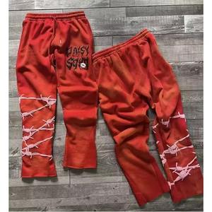 ชุดวอร์มกางเกงมีฮู้ดใส่ได้ทั้งชายและหญิงพิมพ์ลายผสมกรดสองชิ้นใส่ได้ทุกฤดู - Product Image 2