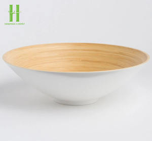 Tazón para Ensalada y Fideos, MATERIALES 100% Naturales, OEM, Diferentes Colores para Cenas y Fiestas, Hecho en Vietnam - Product Image 2