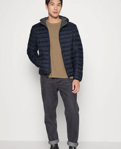 Nylon Mens Waterproof Puffer Down <b>Jackets</b> With <b>Hood</b> Crop Top Puffer <b>Jacket</b> Men Custom Logo Breathable Quilted <b>Padded</b> Down <b>Jacket</b> - Product Image 4