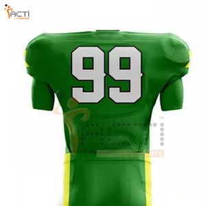 Uniformes de Fútbol Americano Personalizados para Hombre, Impresión Digital con Logotipo y Colores Personalizados, Alta Calidad, 100% Poliéster - Product Image 6