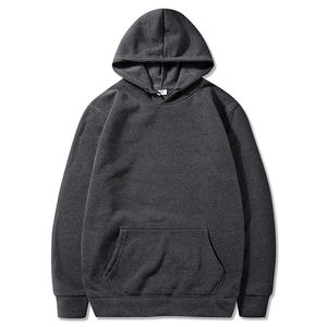 Sweat à capuche avec logo personnalisé pour hommes pull vierge d'hiver en coton et polyester brodés en 3D sweats à capuche à doublure délavée pour le printemps - Product Image 4