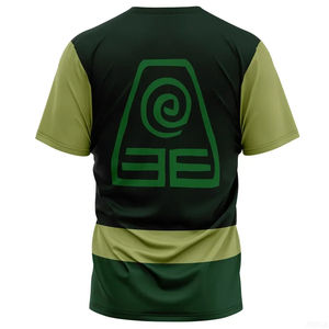 Vente en gros Chemise de gym personnalisée de couleur violette pour hommes T-shirt en coton à séchage rapide Haut d'entraînement de compression Vêtements de sport - Product Image 3