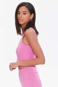 Camiseta sin mangas de gimnasio Vintage de Color sólido con logotipo personalizado para mujer, chaleco de Yoga transpirable con cuello redondo, Jersey de punto, fibra de bambú 100%, deportes de Fitness - Product Image 4