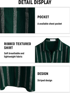 2024 nouveauté chemises de vacances très exigeantes 100% coton fait chemises de vacances respirantes pour hommes - Product Image 6