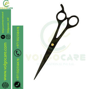 Tijeras profesionales para adelgazar el cabello 2024, estilo único, tijeras de peluquería negras, mango de acero inoxidable, hoja afilada para cortar el cabello - Product Image 3