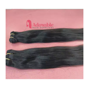 Extensions de cheveux humains indiens bruts alignés sur les cuticules | Ondulés naturels | Fournisseur et distributeur en gros pour le marché américain - Product Image 5