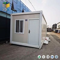 Unité de stockage modulaire préfabriquée à montage rapide, entrepôt portable, cabine de rangement